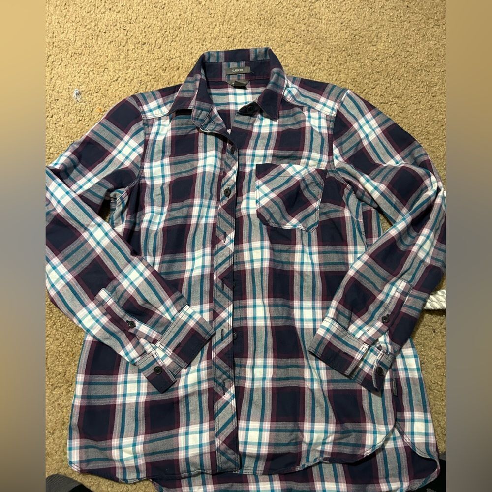 Eddie Bauer Plaid Flannel Shirt